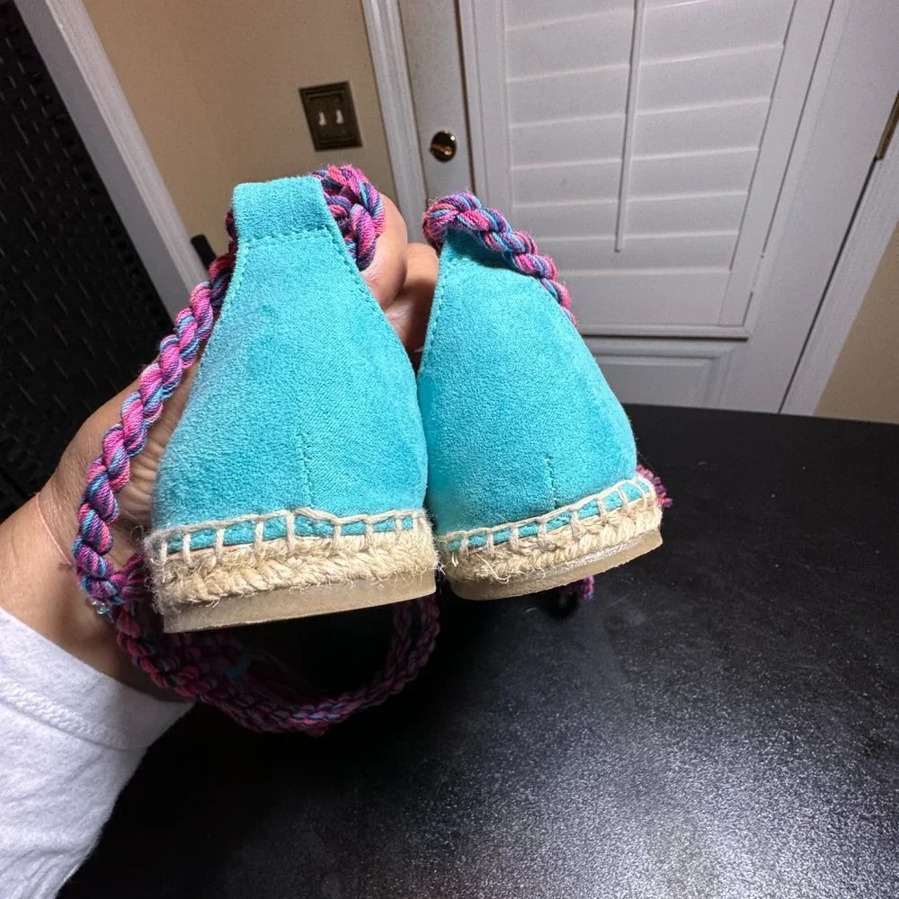 Circus Sam Edelman size 8 lenora ankle wrap espadrille